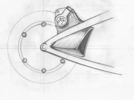 Sketch by Roland Sands of PM